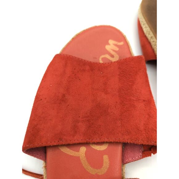 Sam Edelman | Beaded Espadrille Tie Sandals | 8.5 M - Picture 5 of 9